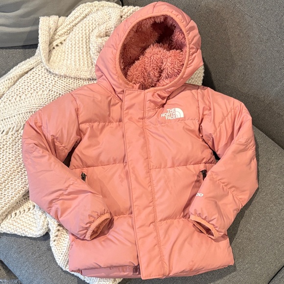 The North Face Down Hooded 600 Jacket Girls 3